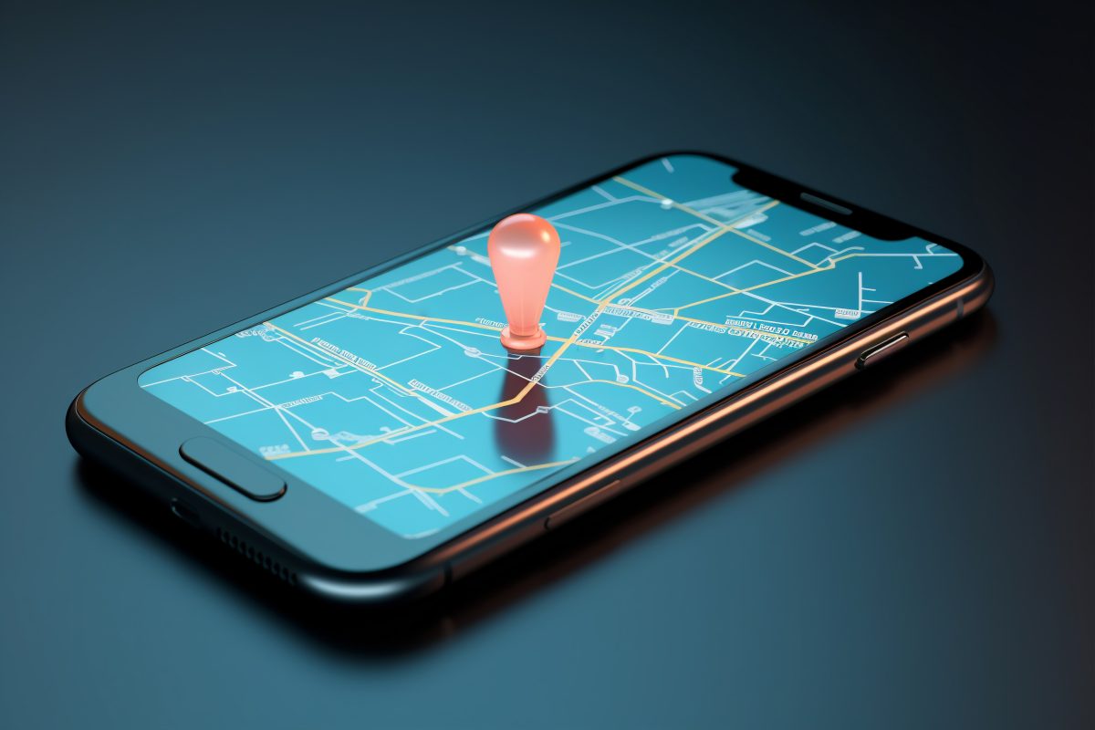 3d smartphone device with map gps technology