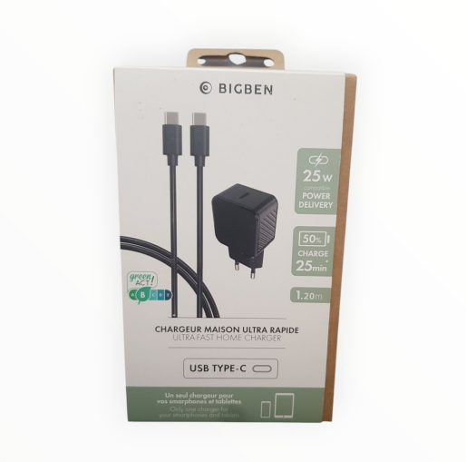 Chargeur Maison Ultra-Rapide avec USB Type-C 3 Capture decran 2025 01 10 202534
