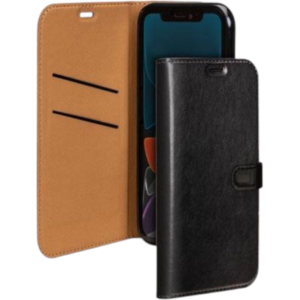 Bigben Etui Folio Wallet Noir avec Languette de Fermeture pour iPhone 12 Mini – Protection Elegante et Fonctionnelle3 Photoroom