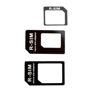 Adaptateur Carte SIM XQISIT 3-en-1 Nano/Micro – Universel | Noir