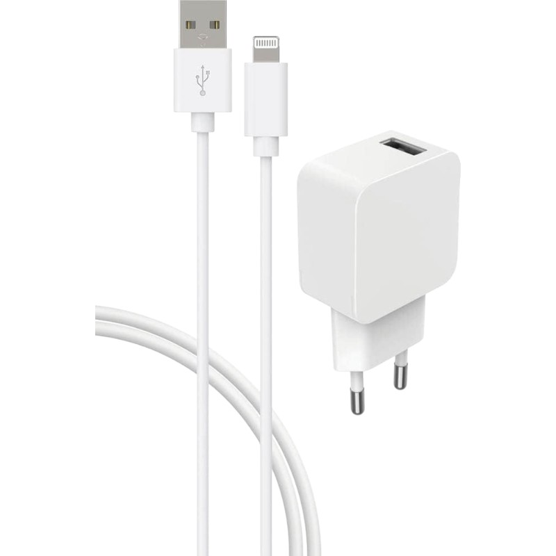 Adaptateur USB 2,4A – Bigben | Blanc 3 Adaptateur USB 24A – Bigben Blanc