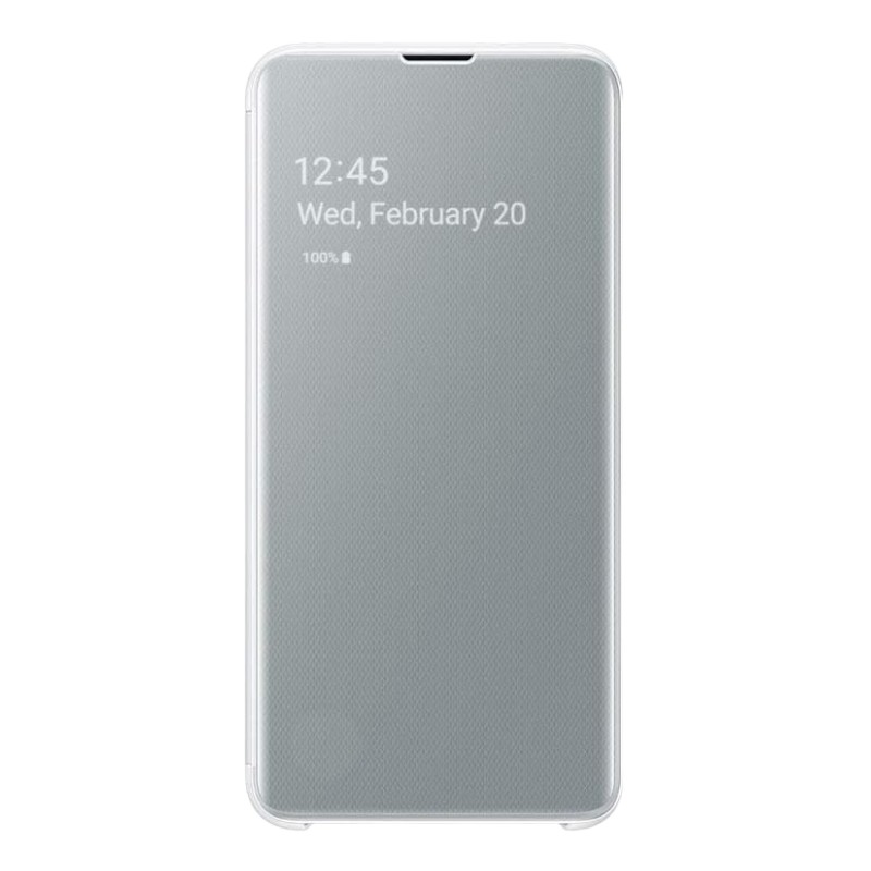 Cover Galaxy S10E - Beetlecase Clear View | Blanc 5 Beetlecase Clear View Cover Galaxy S10E Blanc 3
