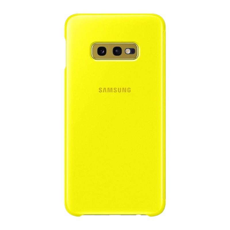 Cover Galaxy S10E - Beetlecase Clear View | Jaune 5 Beetlecase Clear View Cover Galaxy S10E Jaune 3