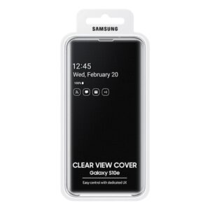 Cover Galaxy S10E - Beetlecase Clear View | Noir 6 Beetlecase Clear View Cover Galaxy S10E Noir 2