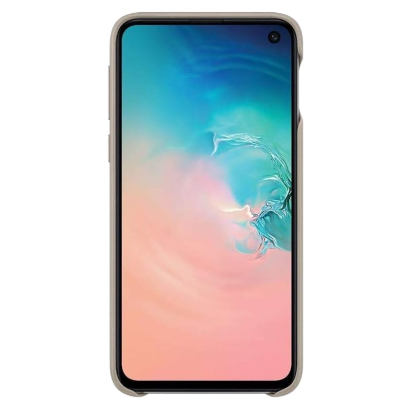 Coque Galaxy S10E - Cuir | Gris 3 Beetlecase Coque Cuir Galaxy S10e Gris 2