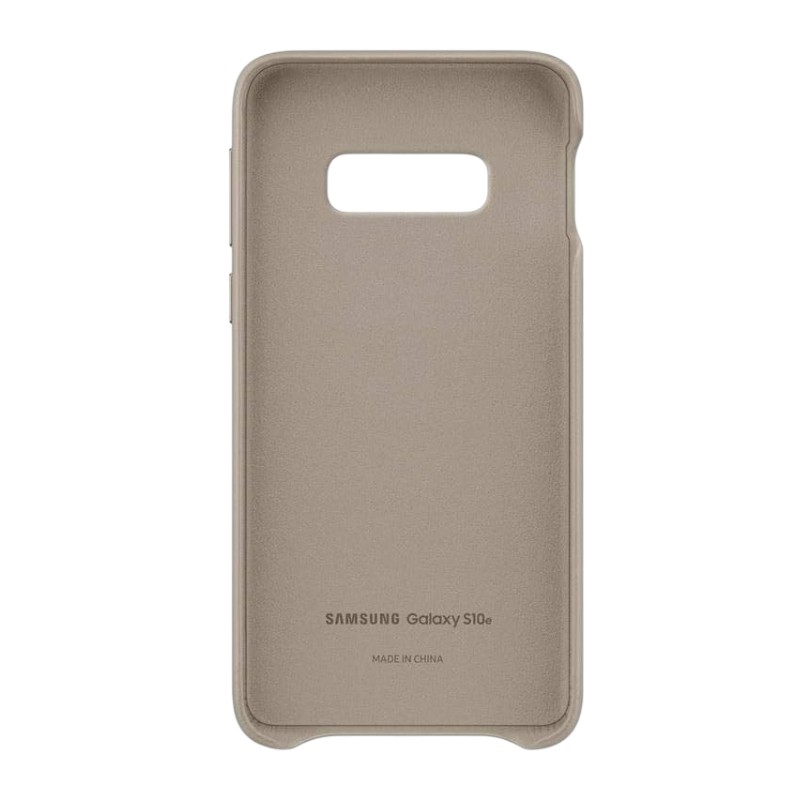 Coque Galaxy S10E - Cuir | Gris 4 Beetlecase Coque Cuir Galaxy S10e Gris 3