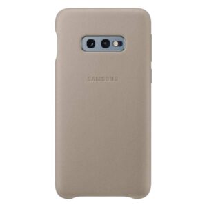 Coque Galaxy S10E - Cuir | Gris 7 Beetlecase Coque Cuir Galaxy S10e Gris
