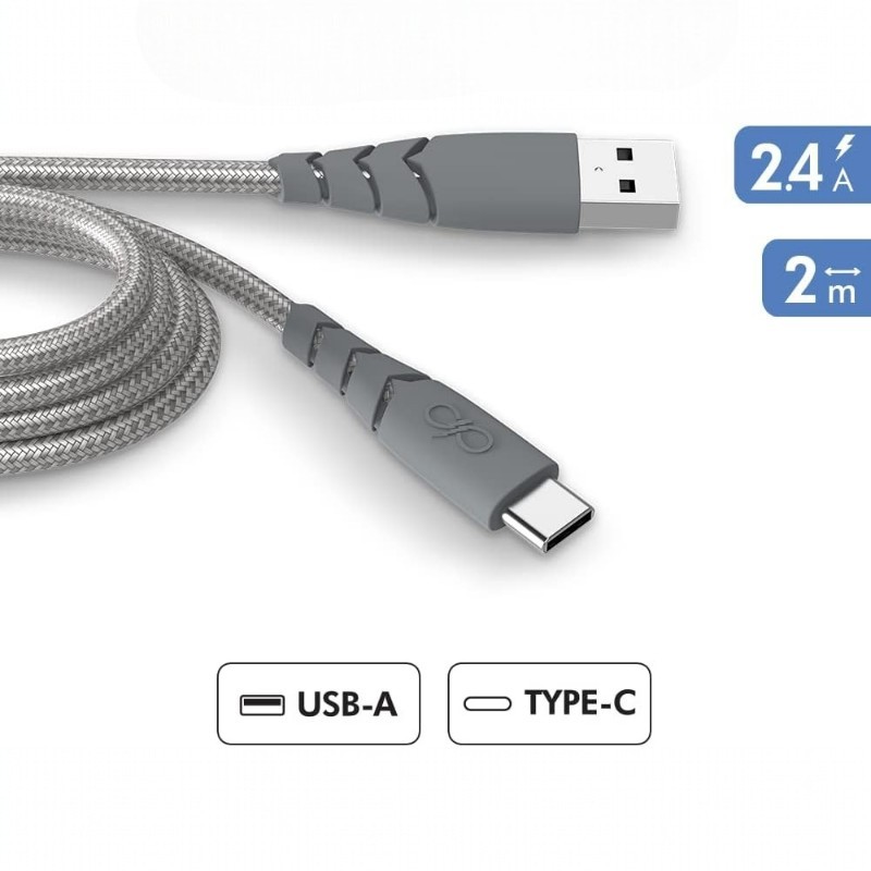 Câble USB-C/Lightning 2m - Force Power 4 Cable Force Power USB CLightning 2m 2