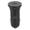 Chargeur Allume-Cigare USB-C 20W PD – XQISIT 1 Chargeur Allume Cigare USB C 20W PD Noir – XQISIT