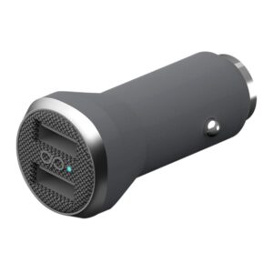 Chargeur Voiture USB 4.8A – Force Power | Gris