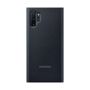 Cover Galaxy Note 10+ - Clear View | Noir 7 Clear View Cover Galaxy Note 10 Noir 3