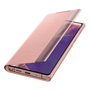 Cover Galaxy Note 20 - Clear View | Brun cuivre 6 Clear View Cover Galaxy Note 20 Brun cuivre 2