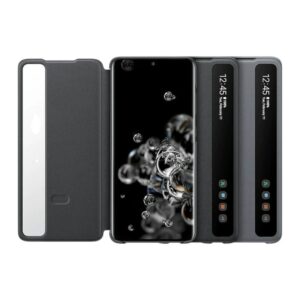 Cover Galaxy S20 Ultra - Clear View | Noir