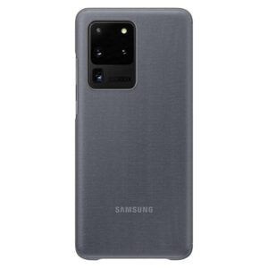 Cover Galaxy S20 Ultra - Clear View | Gris 7 Coque Clear View Galaxy S20 Ultra Gris 2