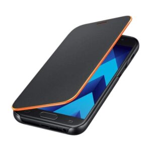 Coque Folio Galaxy A3 2017 | Noir / Orange Fluo 6 Coque Folio Galaxy A3 2017 Noir Orange Fluo 2