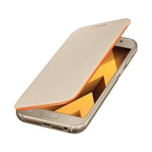 Coque Folio Galaxy A3 2017 | Doré / Orange Fluo 7 Coque Folio Samsung Galaxy A3 2017 – DoreOrange Fluo