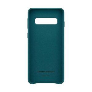 Coque Galaxy S10+ – Cuir | Vert 7 Coque Galaxy S10 – Cuir Vert 1