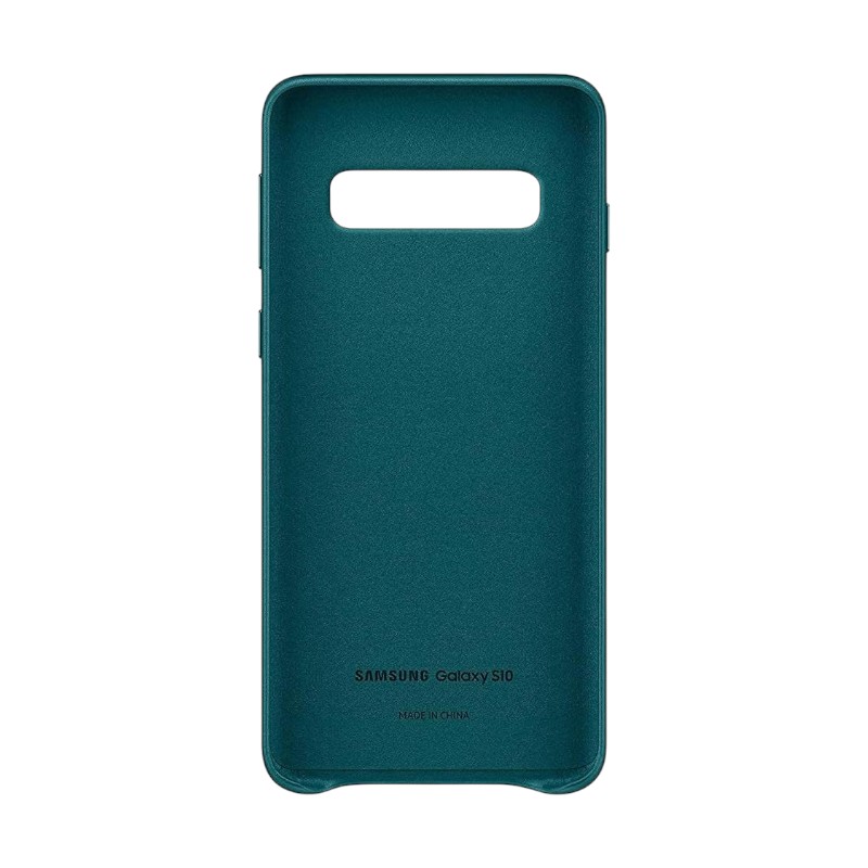 Coque Galaxy S10+ – Cuir | Vert 5 Coque Galaxy S10 – Cuir Vert 1