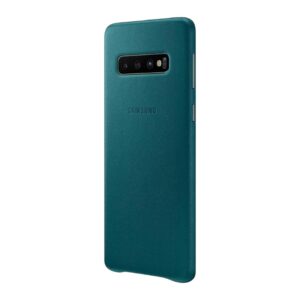 Coque Galaxy S10+ – Cuir | Vert 6 Coque Galaxy S10 – Cuir Vert 2