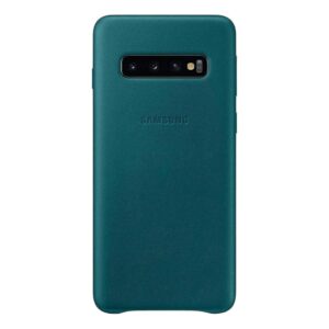 Coque Galaxy S10+ – Cuir | Vert