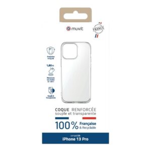 Coque IPHONE 13 Pro – MUVIT | Transparent 6 Coque IPHONE 13 Pro – MUVIT Transparent 3