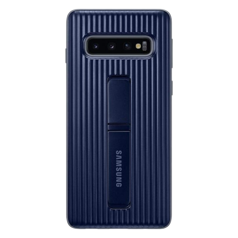 Coque Renforcée – Galaxy S10 | Bleu 3 Coque Renforcee avec Support Integre – Samsung Galaxy S10 Bleu