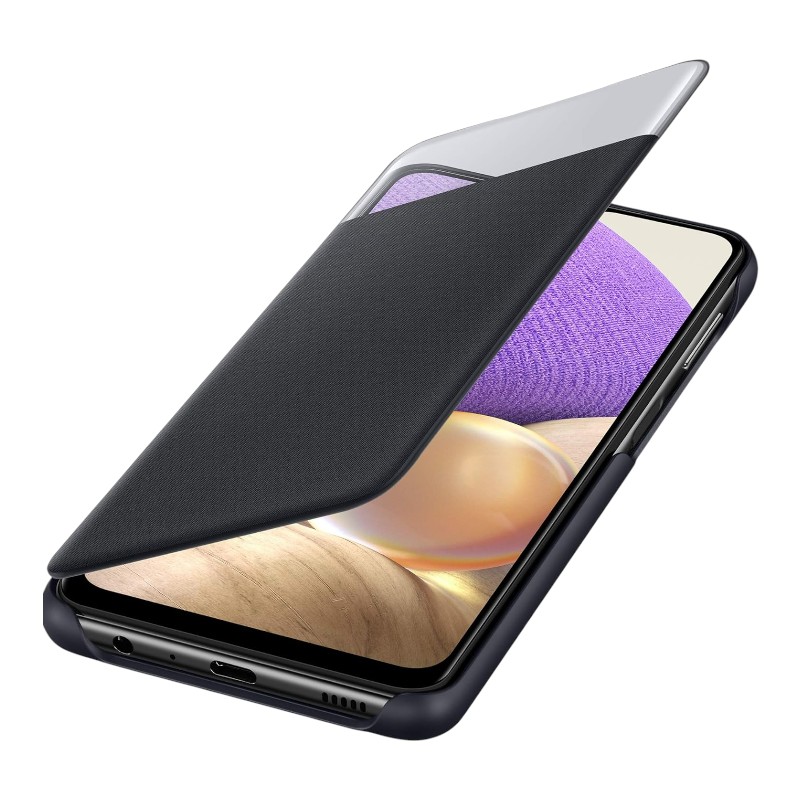 Coque Galaxy A32 5G -S View | Noir 4 Coque Samsung Galaxy A32 5G Noir 2