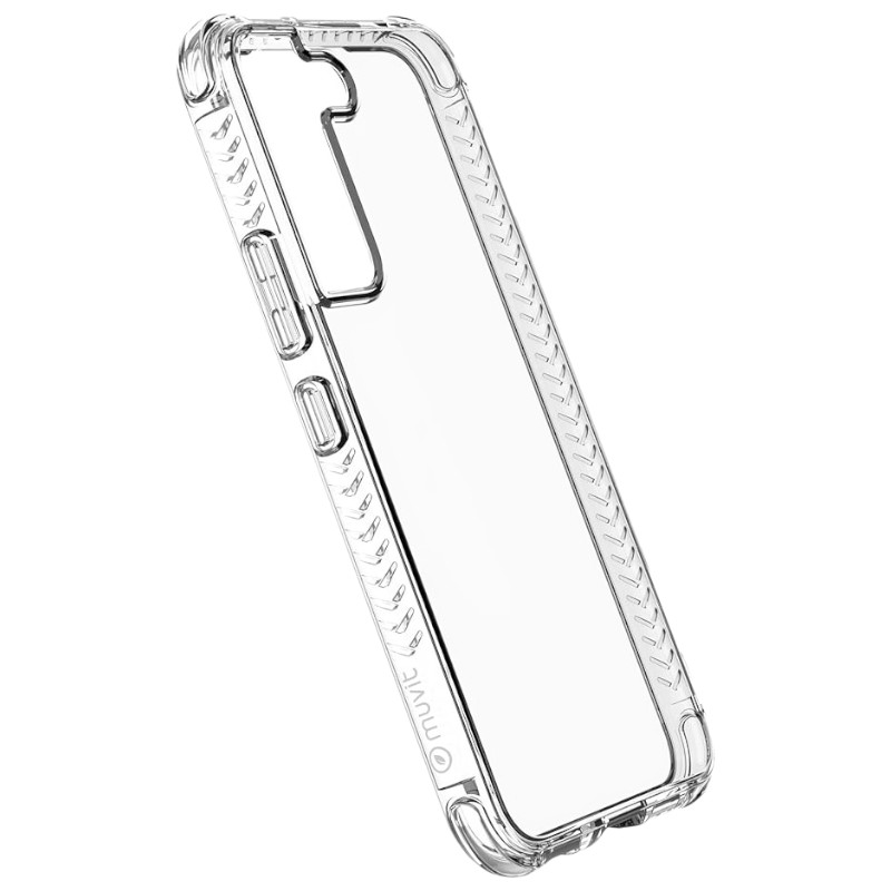 Coque Galaxy S22 – MUVIT | Transparent 4 Coque Transparente Renforcee Muvit pour Samsung Galaxy S22 2