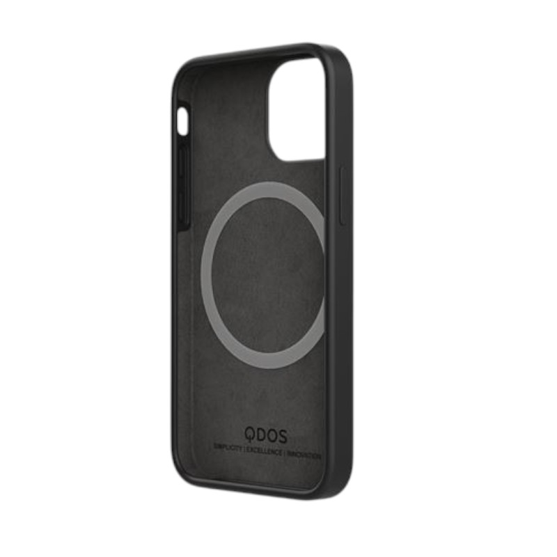 Coque iPhone 13 Mini – Qdos | Noir 4 Coque iPhone 13 Mini Noir – Qdos Touch Pure Snap 2
