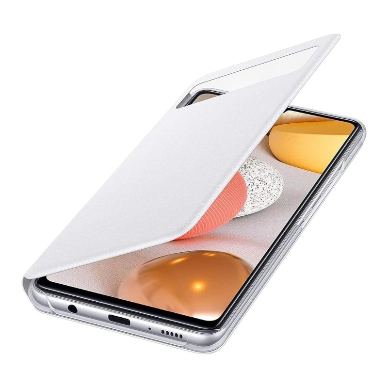 Cover Galaxy A42 5G – S View | Blanc 4 Cover Galaxy A42 5G – S View Blanc 3