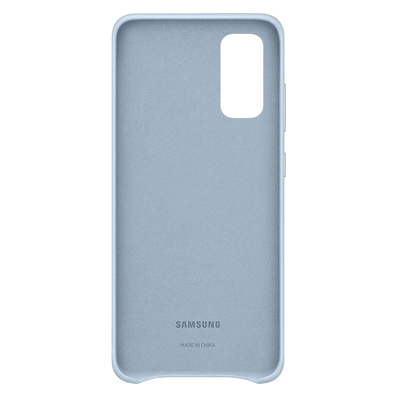 Cover Galaxy S20 - Cuir | Bleu Ciel 4 Cover Galaxy S20 Cuir Bleu Ciel 2