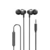 Écouteurs - Xqisit Intra Auriculaires 3,5 mm | Noir 2 Ecouteurs Xqisit Intra Auriculaires 35 mm Noir