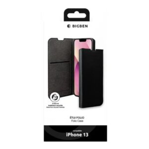 Étui Folio Wallet IPhone 13 – Bigben | Noir 5 Etui Folio Wallet IPhone 13 – Bigben Noir