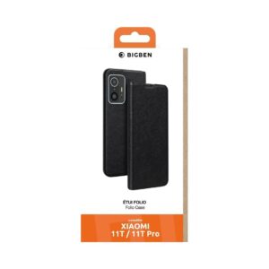 Etui Folio Wallet Xiaomi 11T 11T Pro – Bigben Noir 1