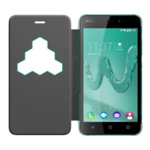 Étui Folio Wiko Freddy – Wicube | Gris Foncé