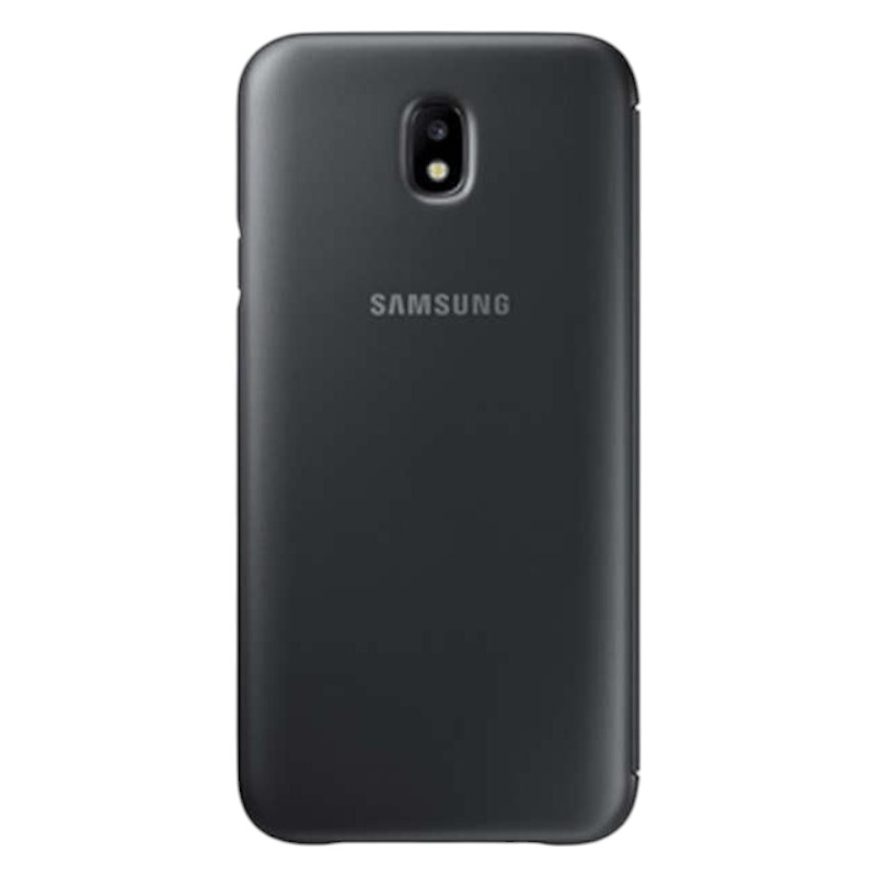 Étui Galaxy J7 (2017) - Flip Cover | Noir 4 Etui Samsung Galaxy J7 2017 Noir Flip Cover Officiel