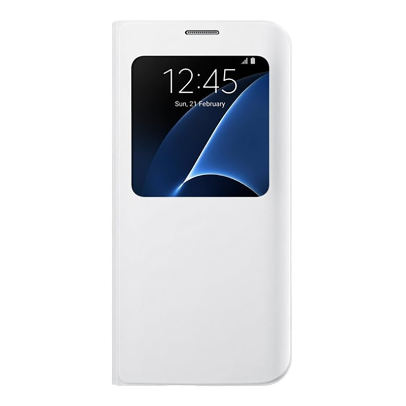 Étui Galaxy S7 Edge - S View | Blanc 3 Etui Samsung S View Blanc Galaxy S7 Edge 2
