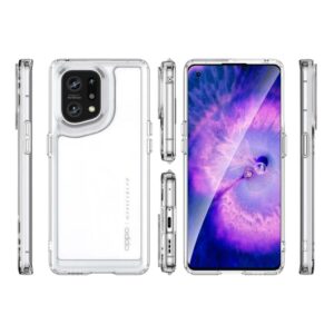 Coque Oppo Find X5 - FORCE CASE | Transparent 6 FORCE CASE Coque Transparente Oppo Find X5 2