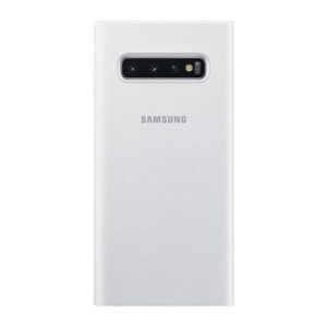 Cover Galaxy S10 - Led View | Blanc 6 LED View Cover Galaxy S10 Blanc 2
