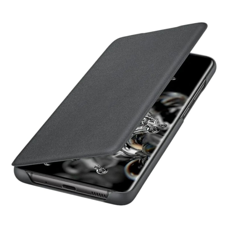 Cover Galaxy S20 Ultra - Led View | Noir 4 LED View Cover Galaxy S20 ultra noir 2