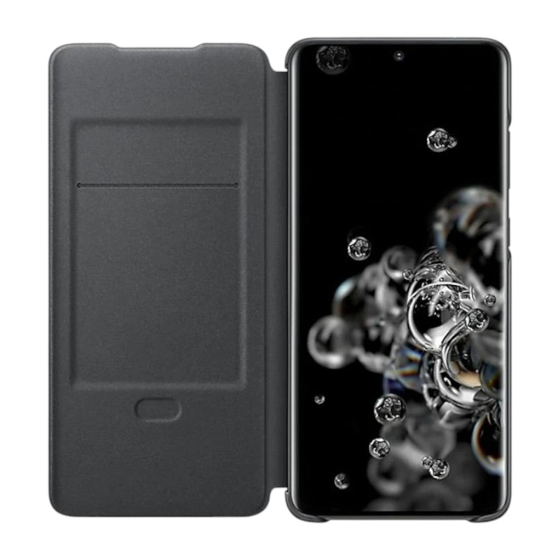 Cover Galaxy S20 Ultra - Led View | Noir 3 LED View Cover Galaxy S20 ultra noir