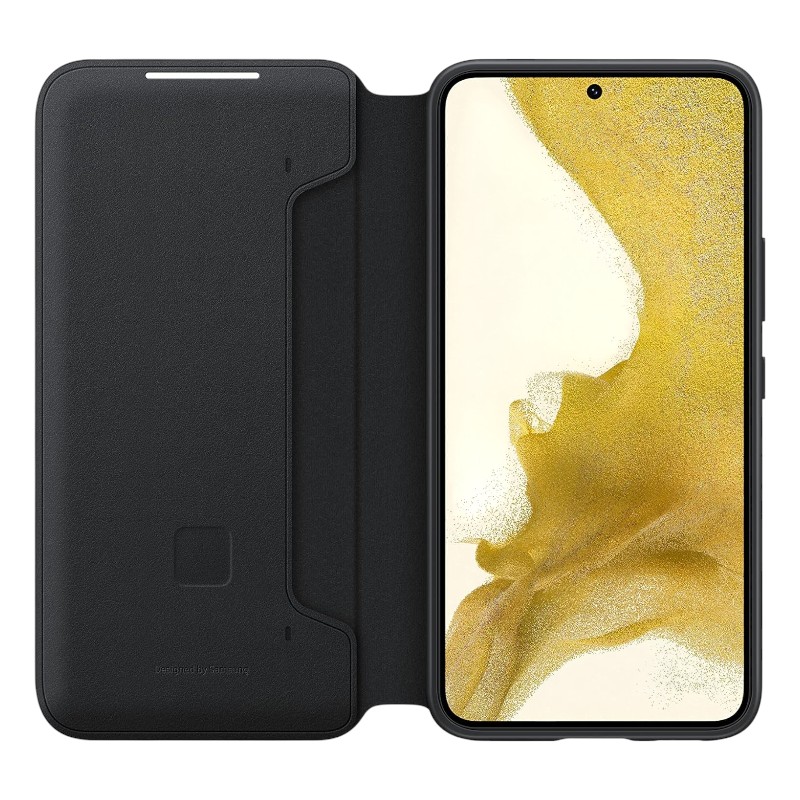 Cover Galaxy S22 - Led View | Noir 3 LED View Cover Galaxy S22 Noir