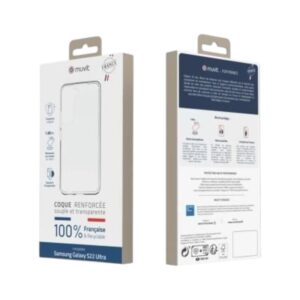Coque Galaxy S22 Ultra - Muvit | Transparent 7 MUVIT Coque Transparente Renforcee Samsung Galaxy S22 Ultra 3