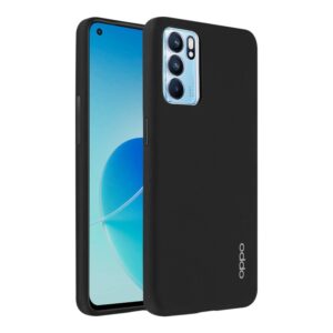 Coque Oppo Reno 6 -  Silicone | Noir