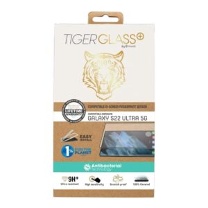 Verre Trempé Samsung Galaxy S22 Ultra 5G | Tiger Glass Muvit 5 Verre Trempe pour Samsung Galaxy S22 Ultra Tiger Glass Muvit 2