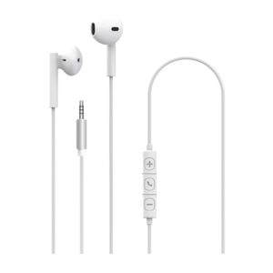 Écouteurs - Xqisit Intra Auriculaire 3,5 mm  | Blanc