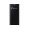 Samsung Clear View Cover Galaxy S10 5G- Étui folio original avec affichage intelligent 1 Étui Clear View Samsung Galaxy S10 5G – Fenêtre interactive pour appels et notifications