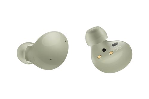 Samsung Galaxy Buds2 Olive – Écouteurs sans fil Bluetooth avec réduction active du bruit et son AKG 4