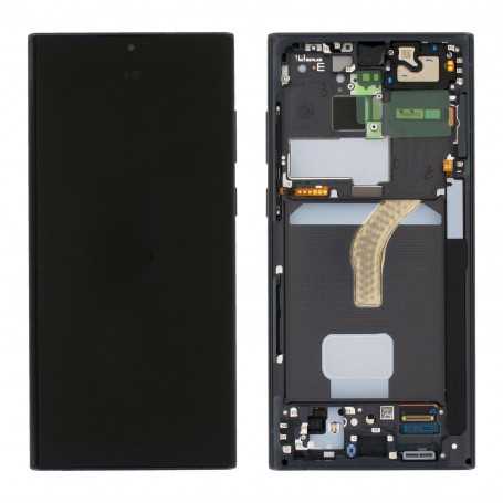 Écran Samsung Galaxy S22 Ultra Service Pack – Écran OLED d’origine complet avec châssis préassemblé 2