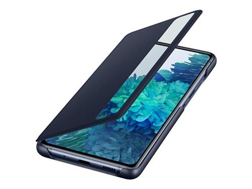 Samsung Smart Clear View Cover bleu – Étui officiel avec affichage intelligent pour Galaxy S20 FE / S20 FE 5G 3 techandcie.cometuisamsungsmartclearviews20fe